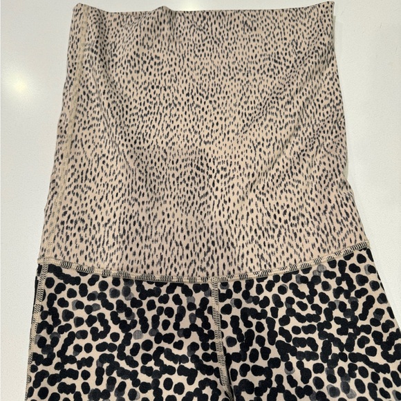 Lululemon Wunder Under Pant Dance Wide Waistband Leggings Skirt Cover size 4 - Picture 7 of 11